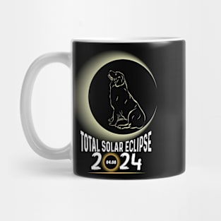 Solar Eclipse 2024 Shirt Total Eclipse April 8th 2024 Dog Mug